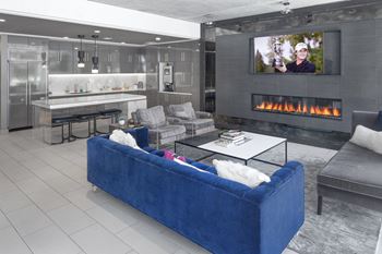 Community room with tv lounge